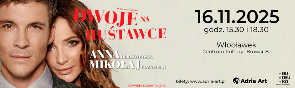 ,,Dwoje na huśtawce”- spektakl