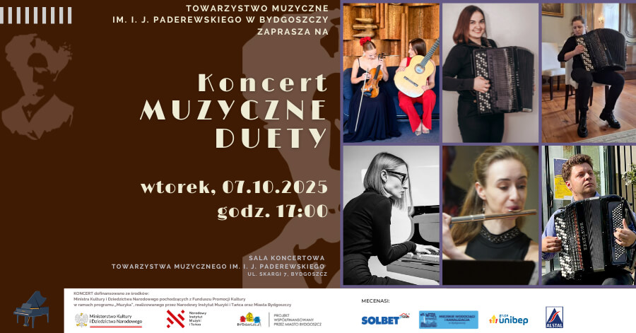 Koncert MUZYCZNE DUETY