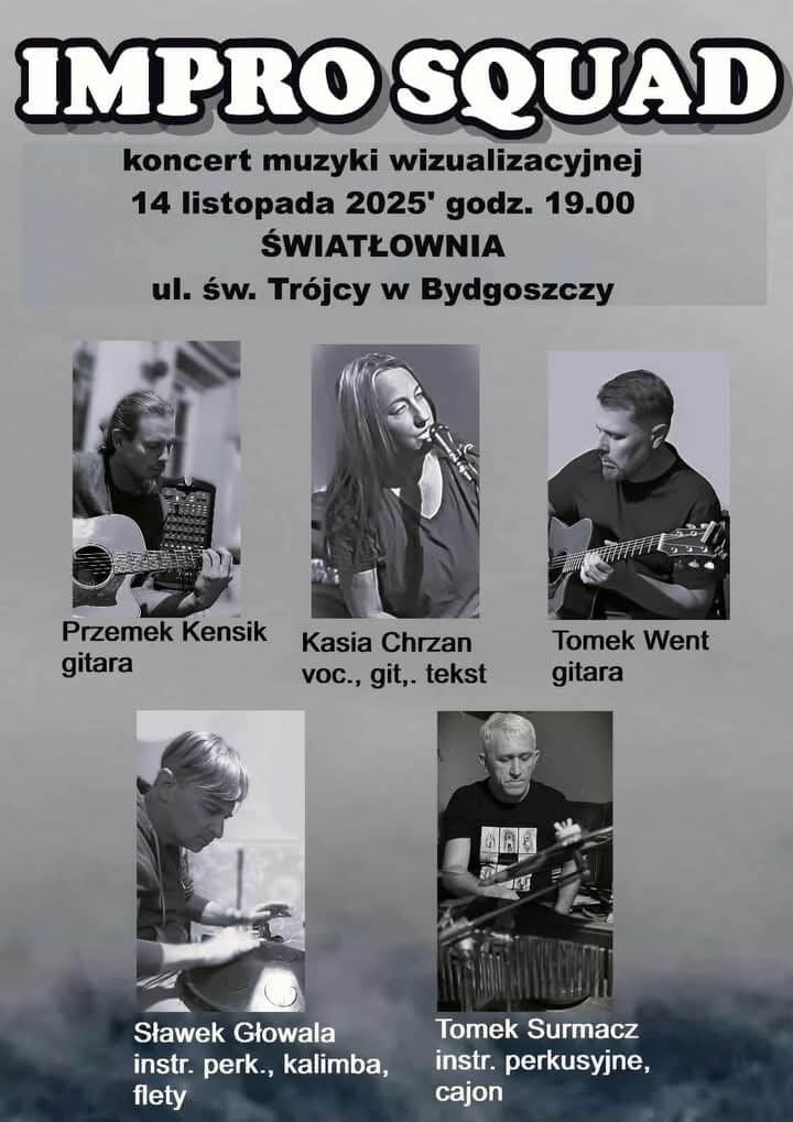 IMPRO SQUAD – koncert muzyki wizualizacyjnej
