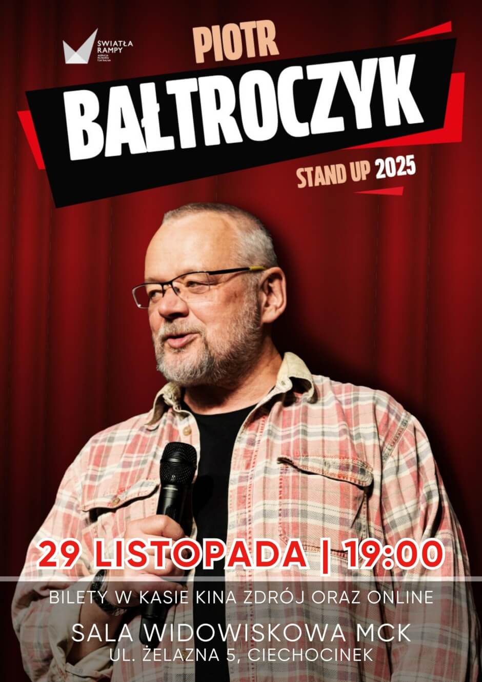 Piotr Bałtroczyk – na żywo w Ciechocinku!