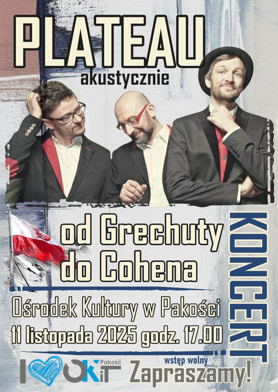 Plateau akustycznie na Święto Niepodległości
