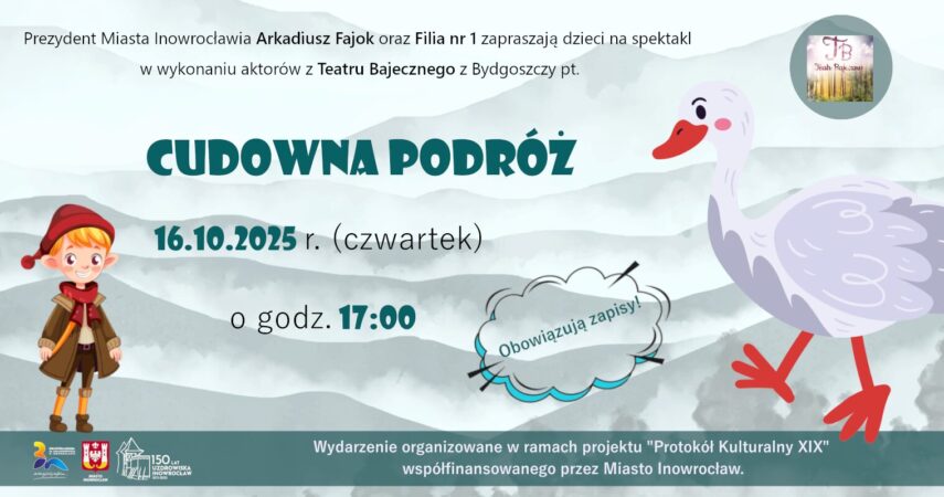 „Cudowna podróż” w bibliotece