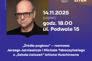 „Źródło pogłosu” – rozmowa Jerzego Jarniewicza i Michała Tabaczyńskiego o „Szkole ćwiczeń” Ishiona Hutchinsona 