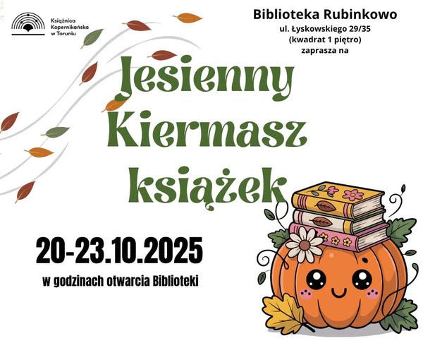 Kiermasz w Bibliotece Rubinkowo