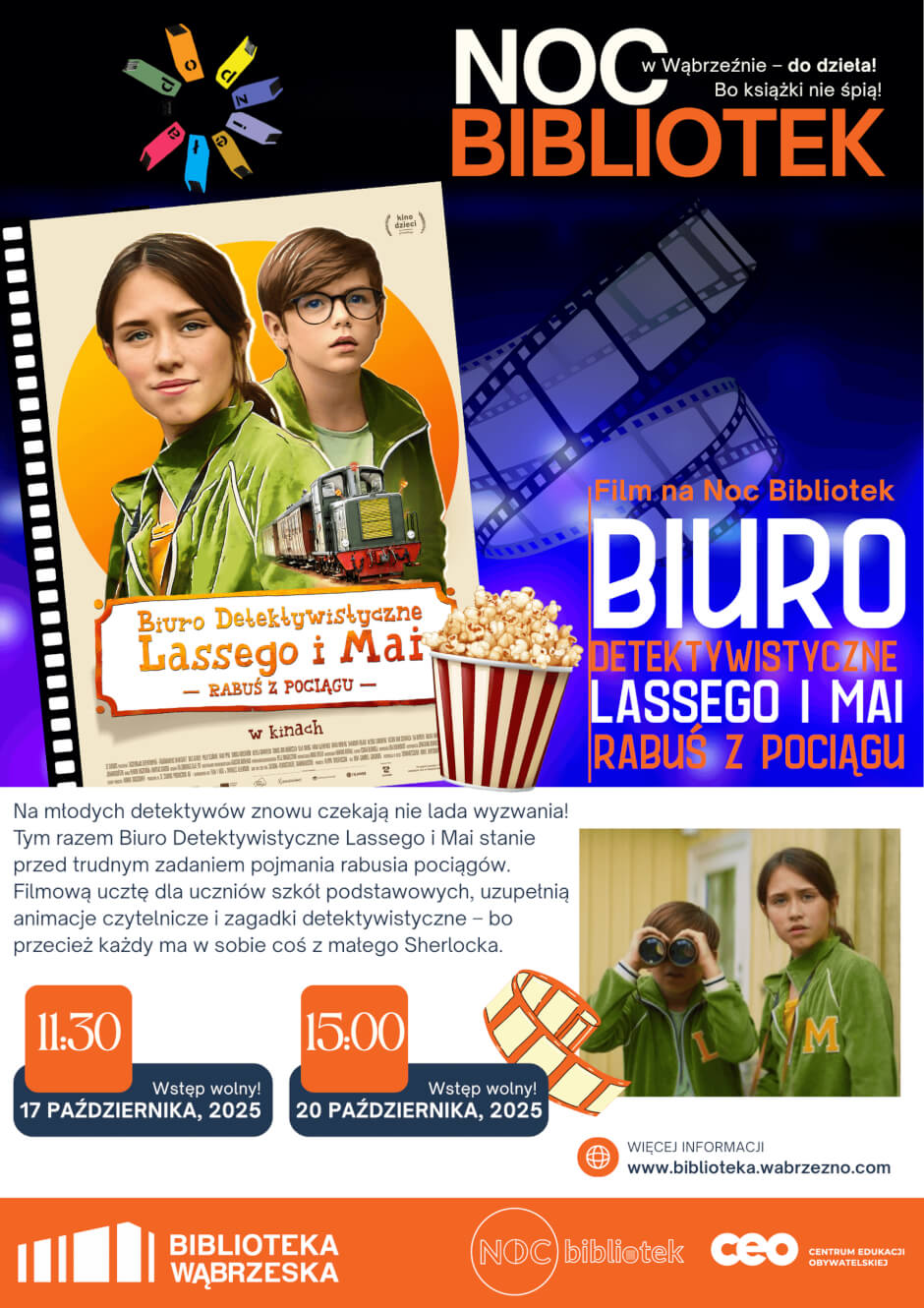 Filmowa Noc Bibliotek