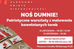 Warsztaty z okazji Narodowego Święta Niepodległości: „Noś dumnie”