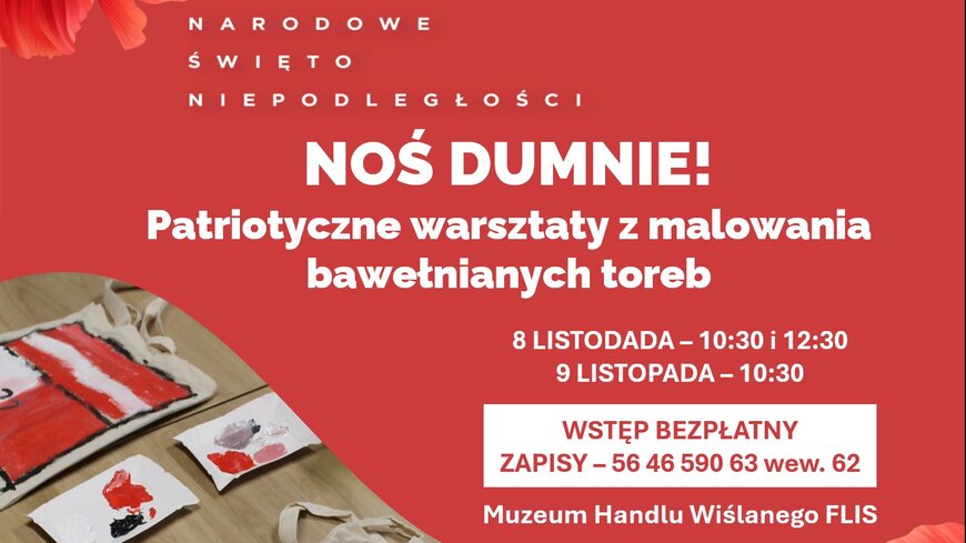 Warsztaty z okazji Narodowego Święta Niepodległości: „Noś dumnie”