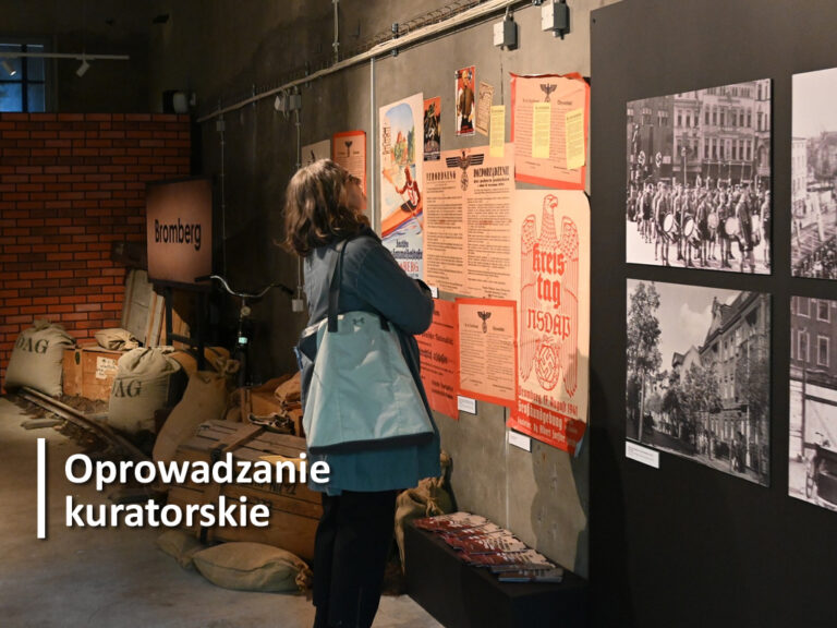 Oprowadzanie kuratorskie po wystawie „Opór w Bydgoszczy. Konspiracja w czasie niemieckiej okupacji”