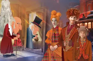 "OPOWIEŚĆ WIGILIJNA - ZWIERCIADŁO CZASU" - MUSICAL