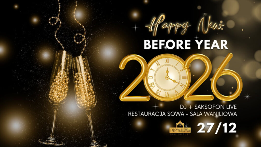 Happy New BEFORE Year!