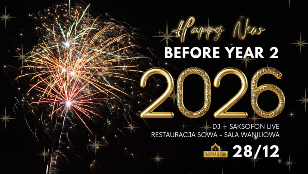 Happy New BEFORE Year! 2