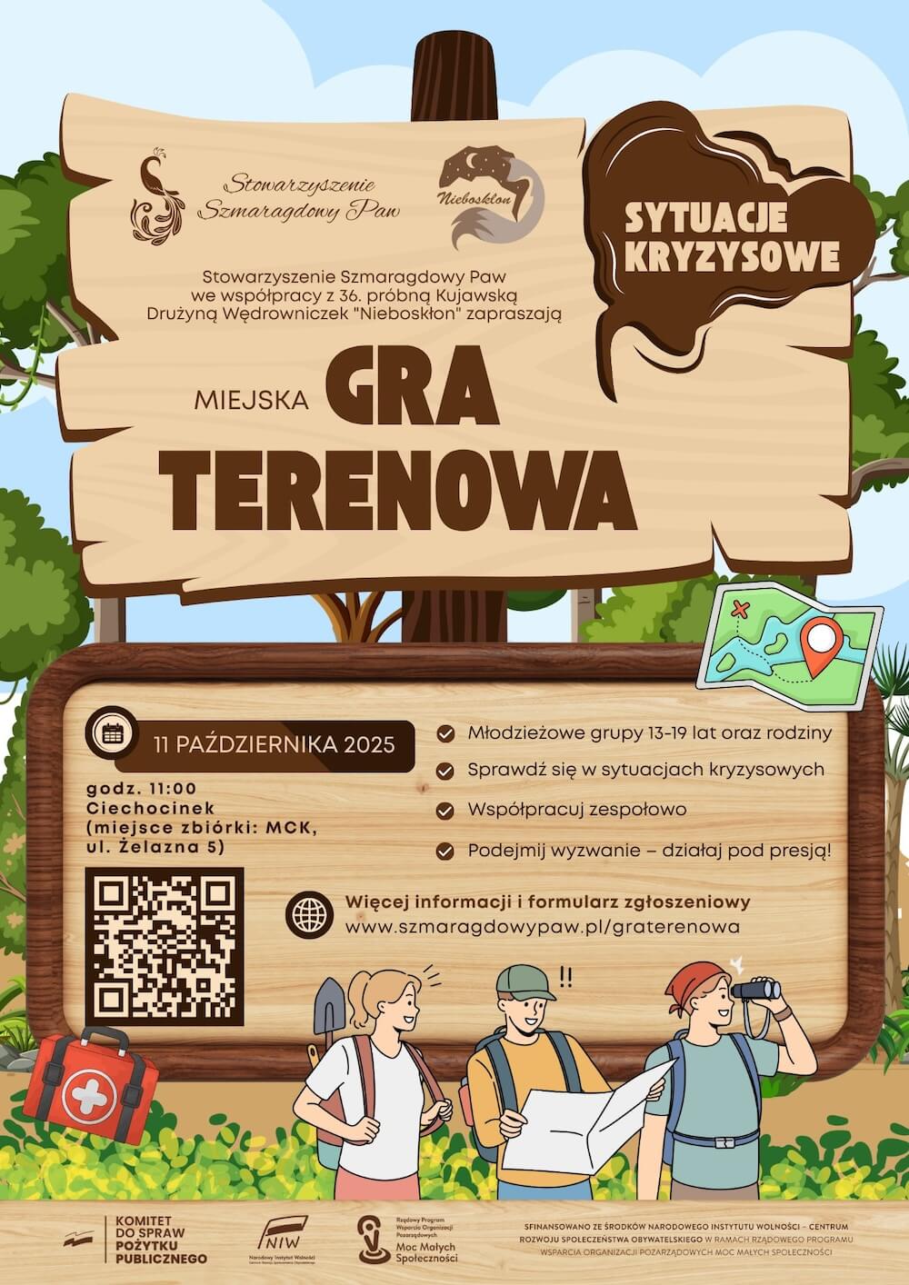 Gra terenowa “Sytuacje kryzysowe”
