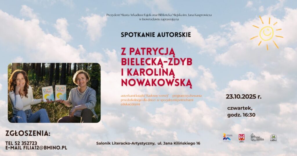 Spotkanie autorskie z Patrycją Bielecką-Zdyb i Karoliną Nowakowską