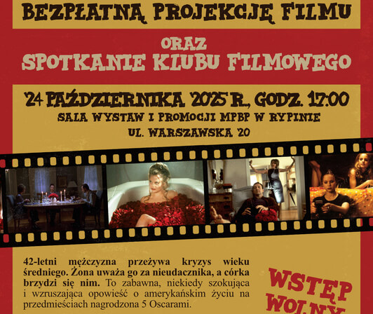 Kolejne spotkanie Klubu Filmowego