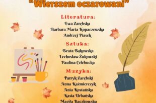 Tryptyk artystyczny " Wierszem oczarowani"