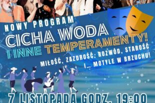 Kabaret “Złota Maska” – Cicha woda i inne temperamenty!
