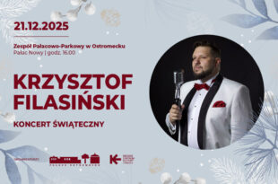 KONCERT ŚWIĄTECZNY – Krzysztof Filasiński (wokal)