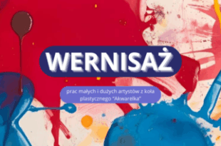 Wystawa prac uczestników koła plastycznego Akwarelka - wernisaż