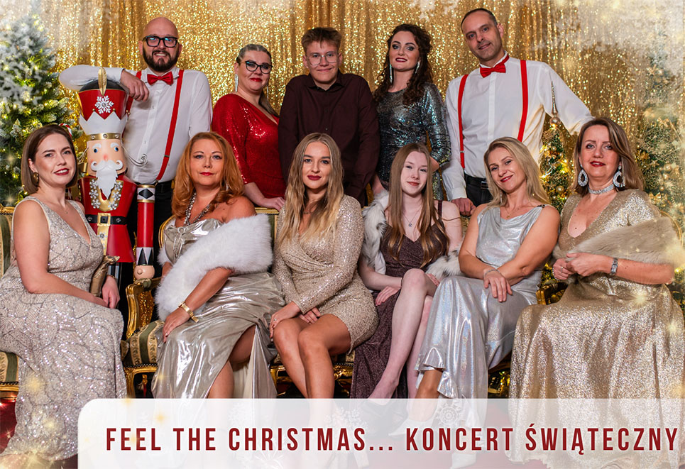 Feel the Christmas z zespołem Feel Music  – magiczny koncert świąteczny.