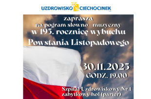 Program słowno-muzyczny w 195. rocznicę wybuchu Powstania Listopadowego