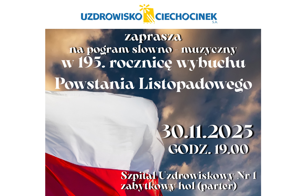 Program słowno-muzyczny w 195. rocznicę wybuchu Powstania Listopadowego