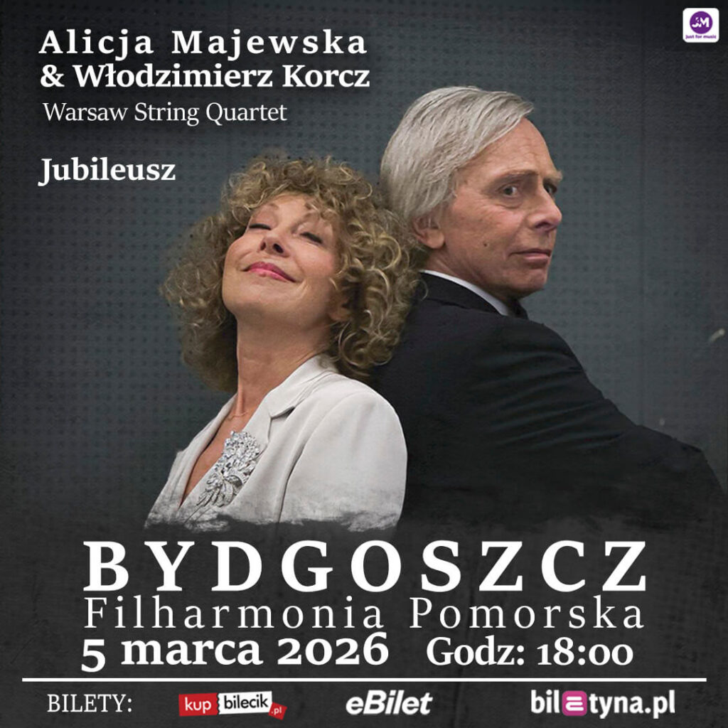 Alicja Majewska & Włodzimierz Korcz z Warsaw String Quartet – “Jubileusz” (impresaryjne)