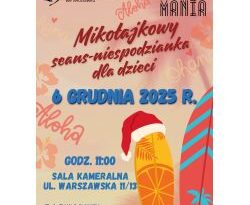 Mikołajkowa Kinomania dla dzieci