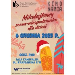 Mikołajkowa Kinomania dla dzieci