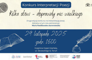 Kilka słów - doprawdy nic wielkiego | Konkurs interpretacji poezji
