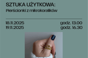 Sztuka użytkowa: Pierścionki z mikrokoralików