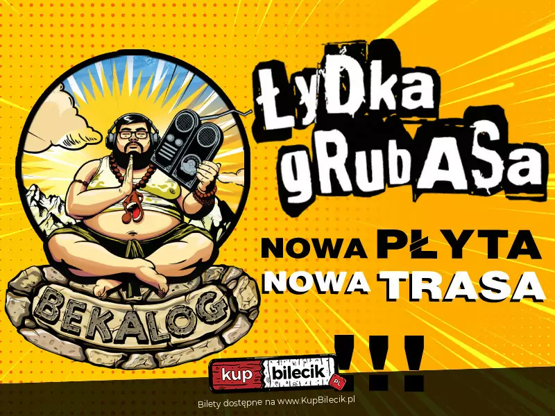 Nowa płyta i nowa trasa koncertowa Łydki Grubasa - "Bekalog"