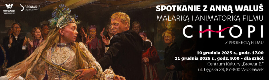 Spotkanie z Anną Waluś – malarką i animatorką filmu „Chłopi” połączone  z projekcją filmu „Chłopi”