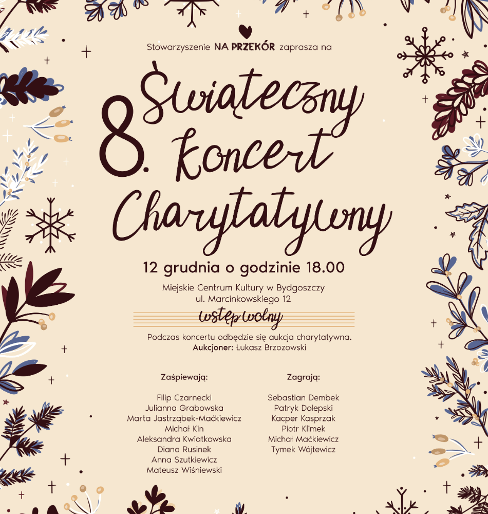 VIII Świąteczny Koncert Charytatywny Stowarzyszenia 