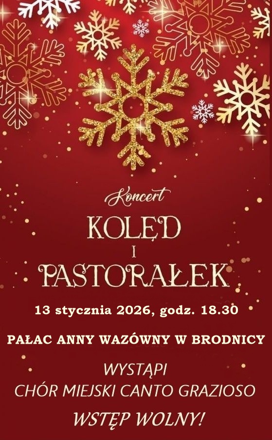 KONCERT KOLĘD w PAW - CHÓR MIEJSKI CANTO GRAZIOSO