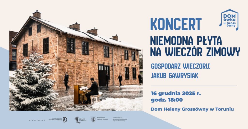 Niemodna płyta na wieczór zimowy - Koncert Jakuba Gawrysiaka | Domówka u Grossówny