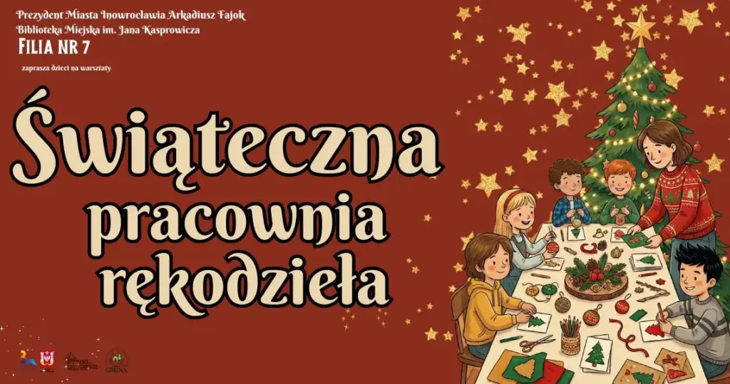 Świąteczna pracownia rękodzieła – spotkanie świąteczne w Filii nr 7