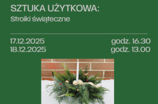 Sztuka użytkowa: Stroiki świąteczne