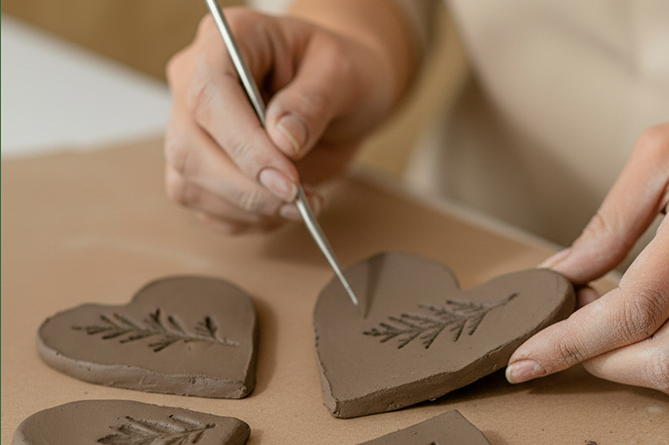 Walentynki w pracowni ceramiki