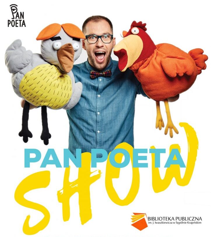 Pan Poeta odwiedzi sępoleńską bibliotekę