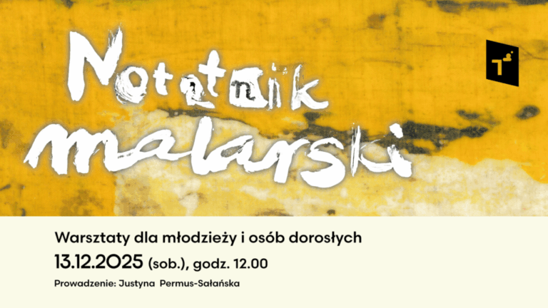 Notatnik malarski – warsztaty dla młodzieży i osób dorosłych / grudzień