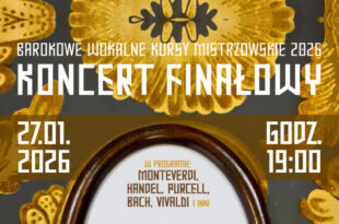 Barokowe Wokalne Kursy Mistrzowskie 2026 – koncert finałowy