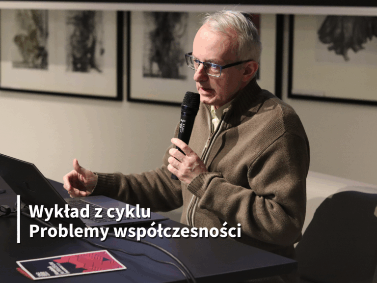 Cztery lata wojny w Ukrainie. Społeczeństwo–polityka–przyszłość – wykład dr. Andrzeja Purata, z cyklu Problemy współczesności
