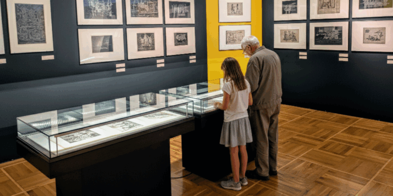 Odbijanie myśli na papierze – warsztaty graficzne z okazji Dnia Babci i Dziadka