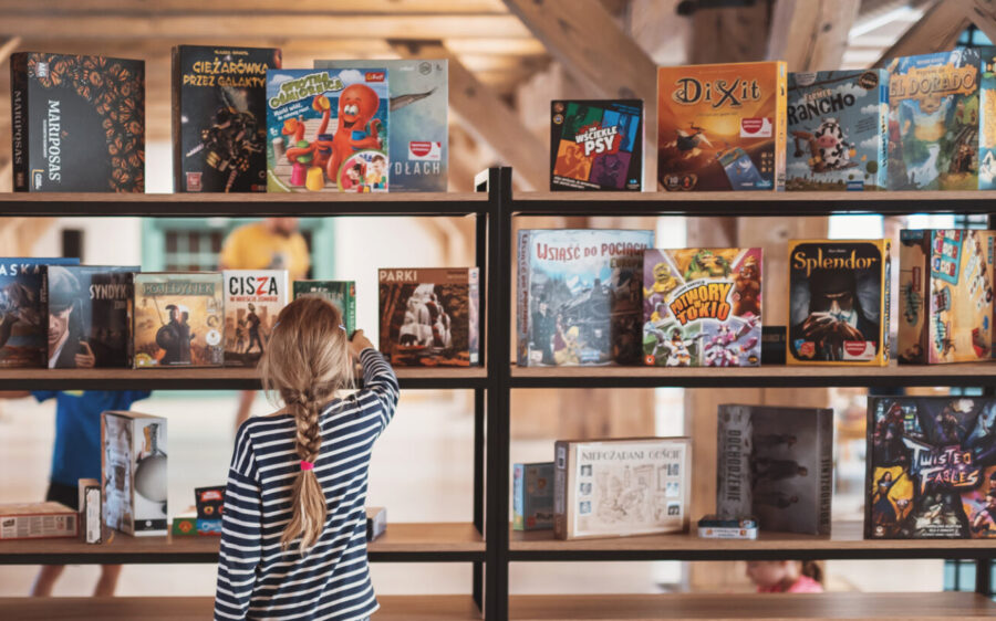 Strefa chillout i retro gier w czasie ferii