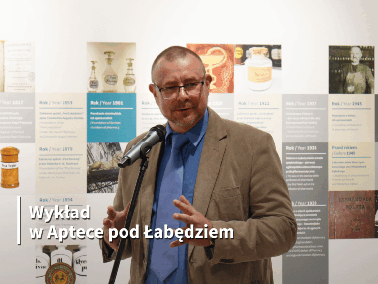 Szczepienia w aptekach – bezpieczne i skuteczne – wykład dr. hab. Wojciecha Ślusarczyka, prof. UMK