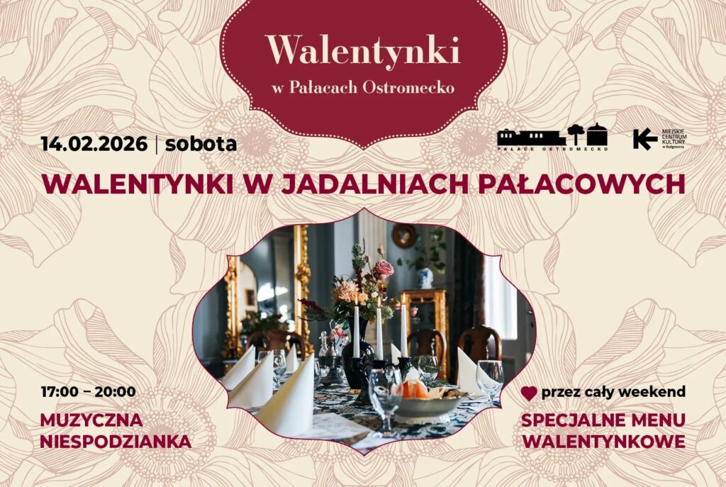 Walentynki w Jadalniach Pałacowych