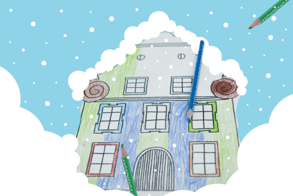 FERYJNE WARSZTATY RODZINNE pn. „Patchworkowe kamieniczki w zimowej odsłonie”