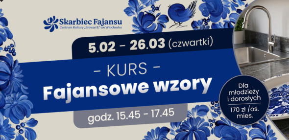 Kurs „Fajansowe wzory”