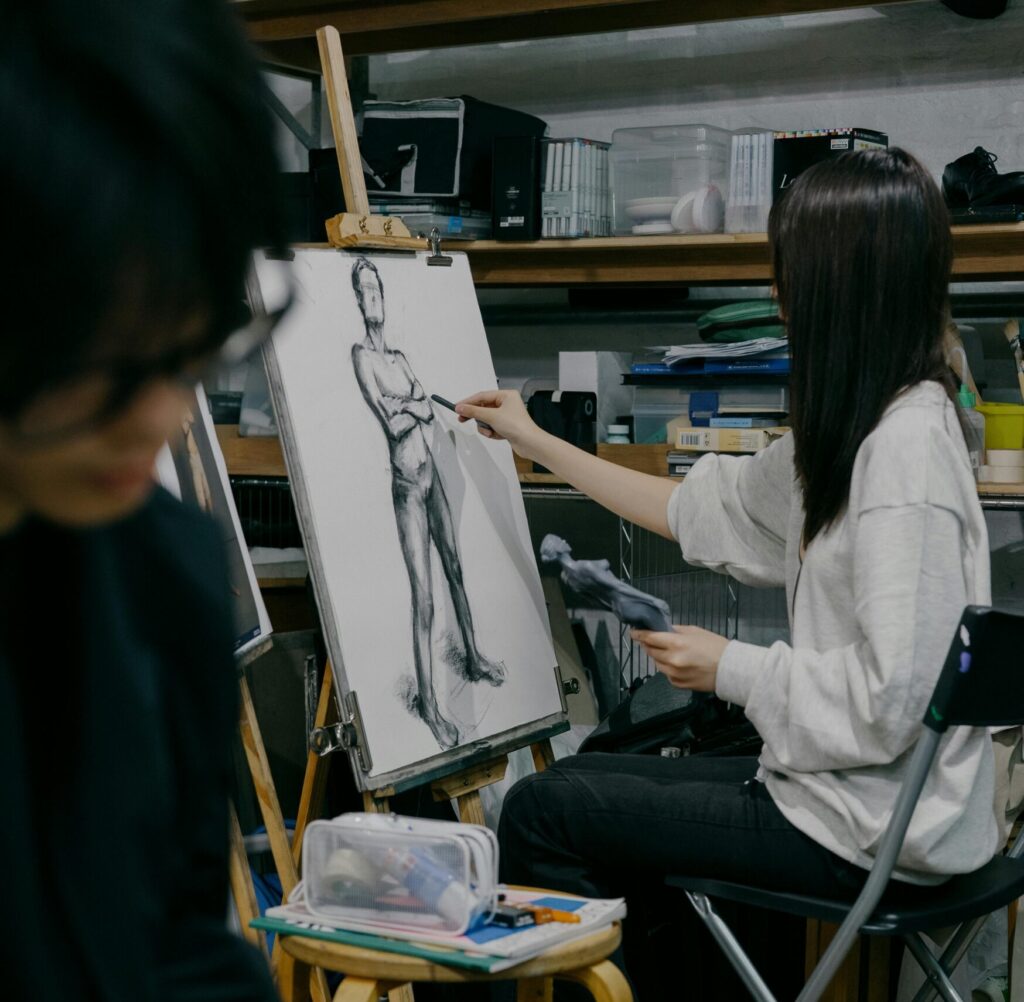 Ferie: Ćwiczenia z rysunku (10–15 lat)