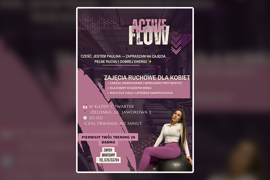 Zajęcia ruchowe dla kobiet w Zielonce